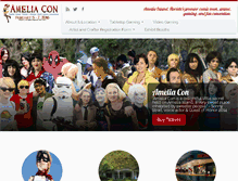 Tablet Screenshot of ameliacon.com